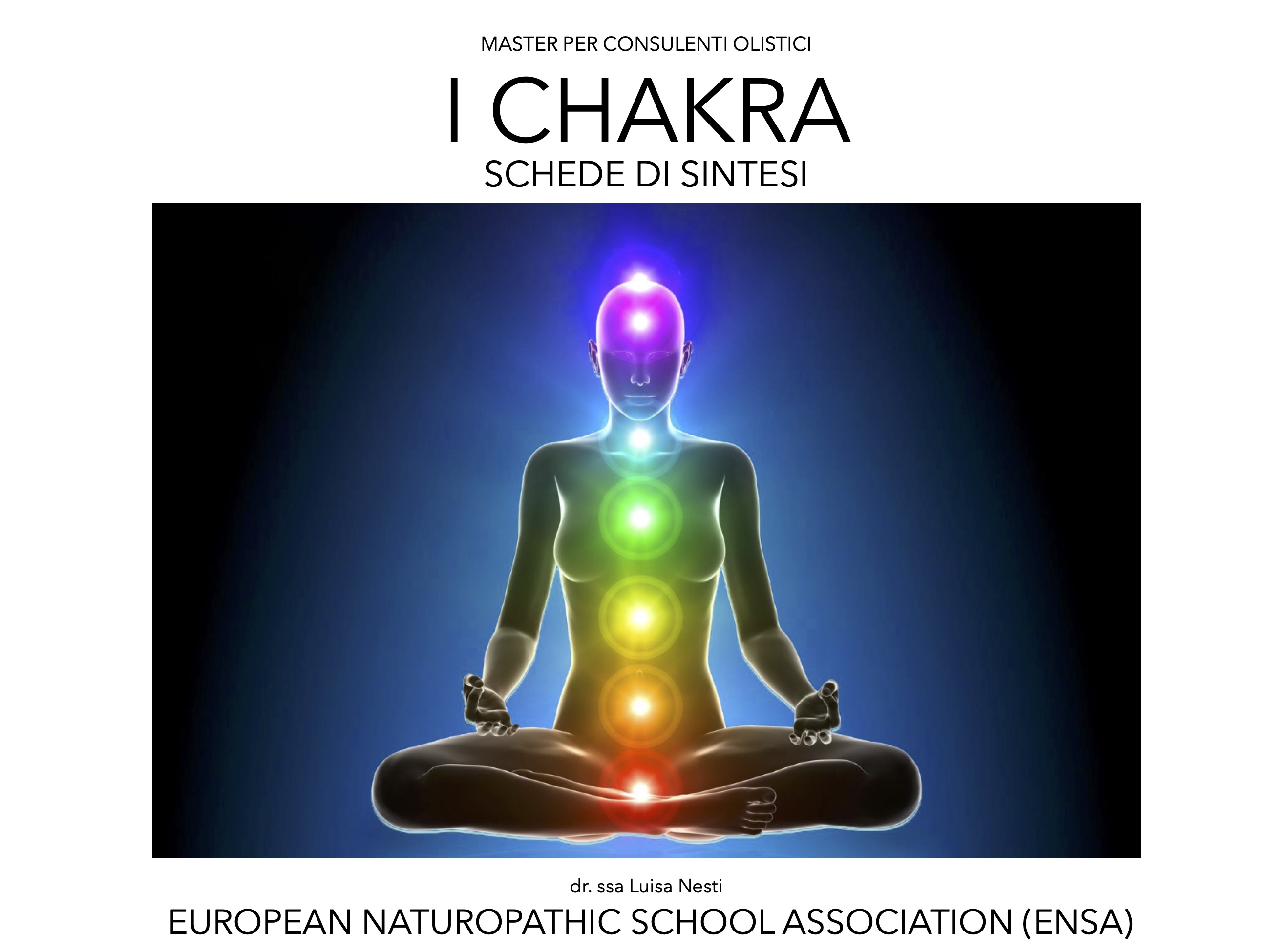 I chakra-Schede di sintesi