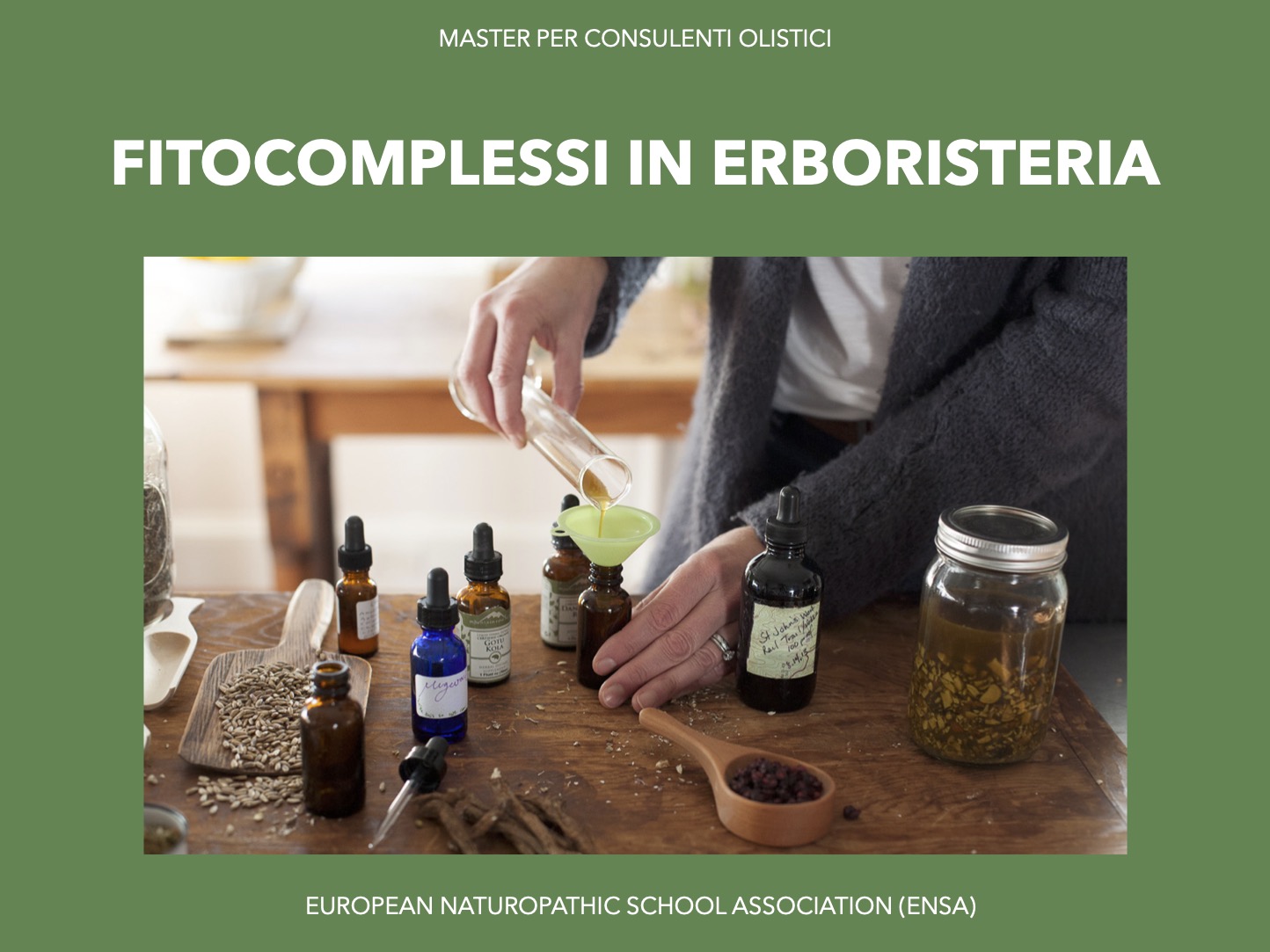 Fitocomplessi in erboristeria